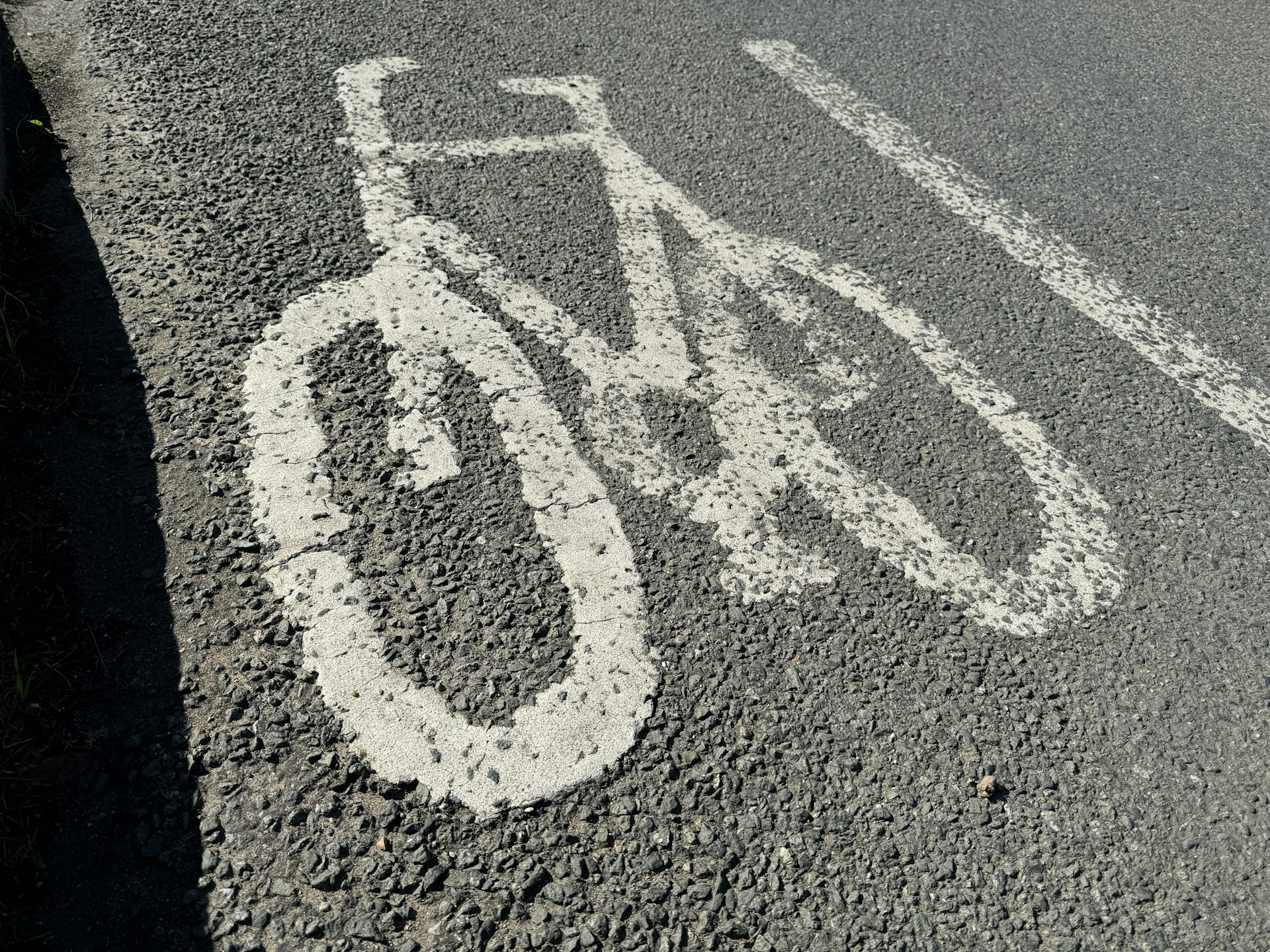 A cycle lane